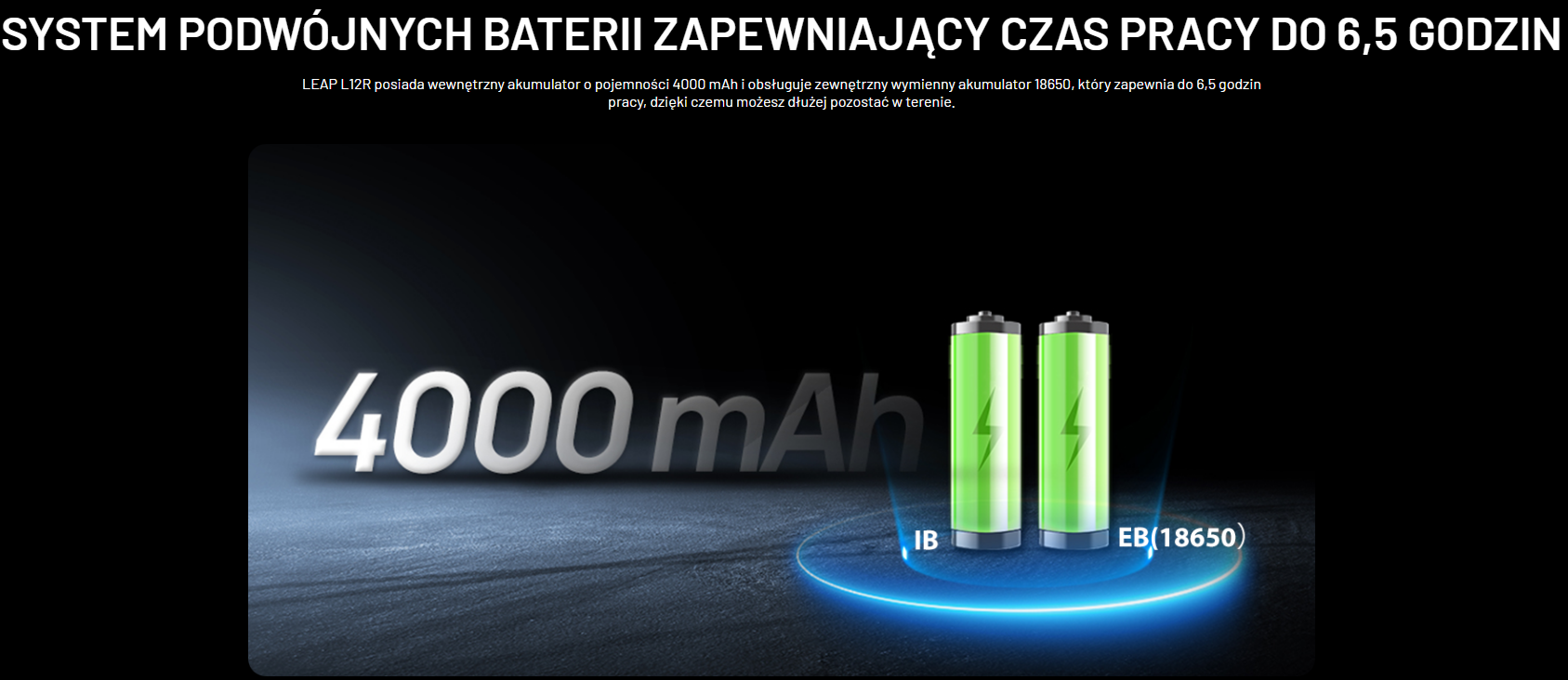 RIX LEAP L12R LRF zasilanie